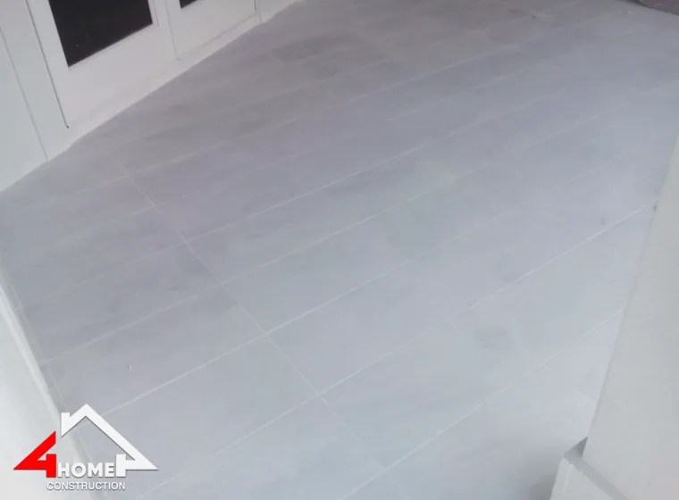 Marmeren zwembad in Miami voorbeeld