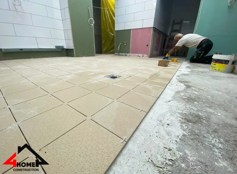Renovation workmanship by 4Home Construction